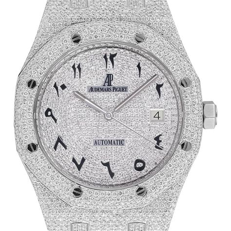 audemars piguet arabic dial diamond|Audemars Piguet royal oak.